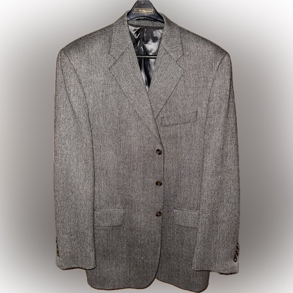 Vintage Lauren Ralph Lauren Tweed Herringbone Sport Coat Blazer